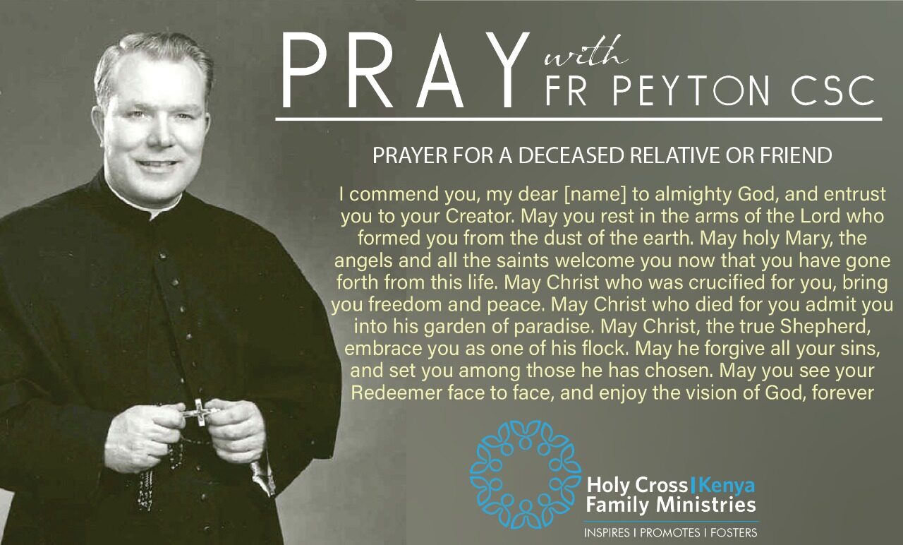 Pray with Fr. Peyton CSC
