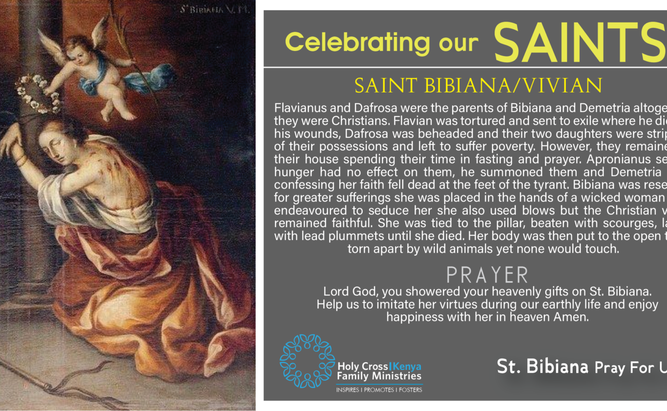 Celebrating Our Saints